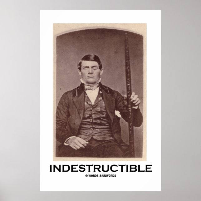 Póster Indestrutível (Phineas Gage) (Frente)