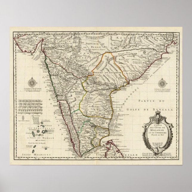 Póster Índia, Bangladesh, Ásia (Frente)