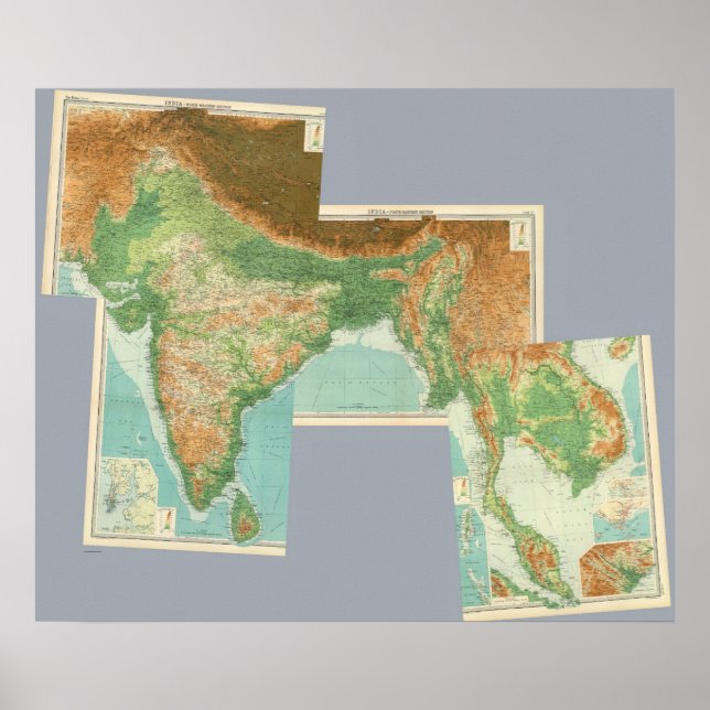 Poster Índia composta (Frente)