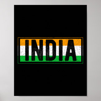 Poster Índia Críquete Esporte Indiano Atleta Jogador Trei