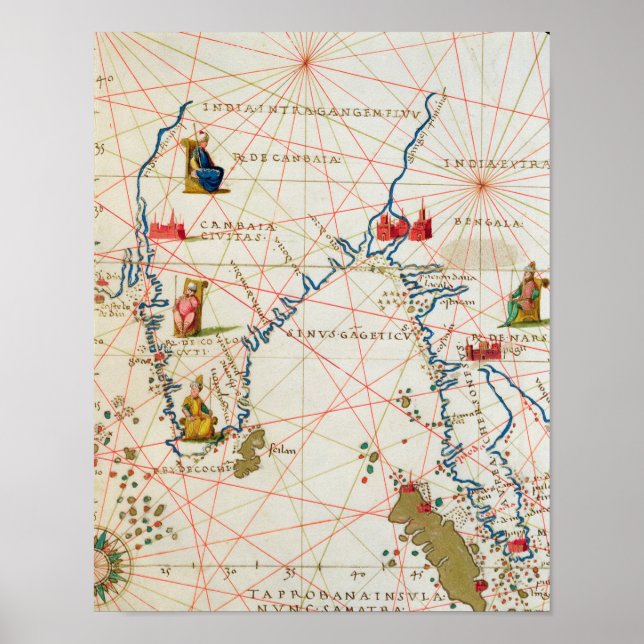 Póster Índia e Malásia (Frente)