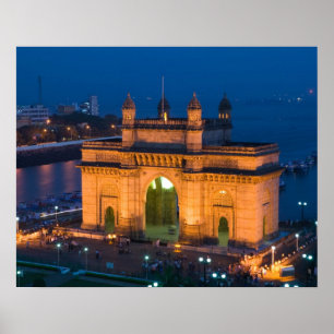 Póster ÍNDIA, Mumbai (Bombay): Portão da Índia /
