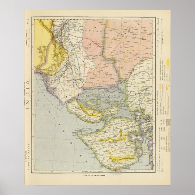 Póster Índia, Paquistão (Frente)