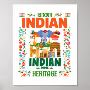 Poster Índia Sinalizador Figurino Ideia Para Crianças &am