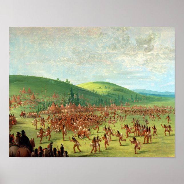 Póster Indian Ball Game (Frente)