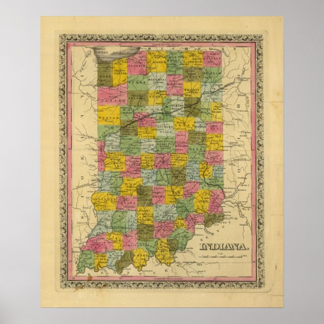 Poster Indiana 12 (Frente)