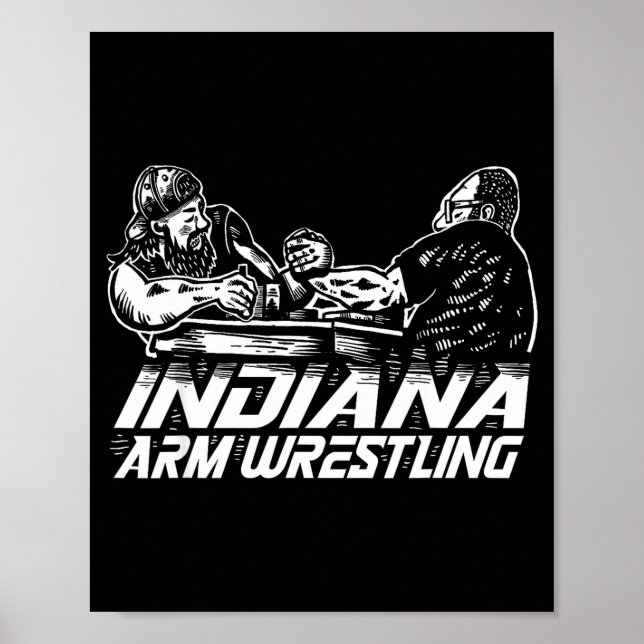 Poster Indiana Arm Wrestling  (Frente)