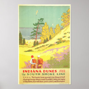 Póster Indiana Dunes State Park