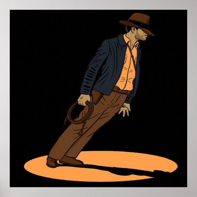 POSTER INDIANA JONES JACKSON (Frente)