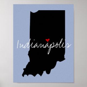 Póster Indiana Town