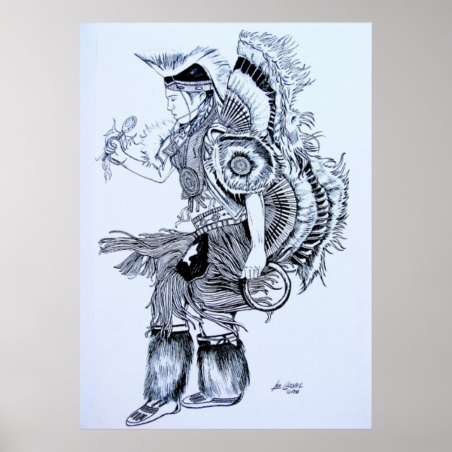 Póster Indiano Chants Magic Dance (Frente)