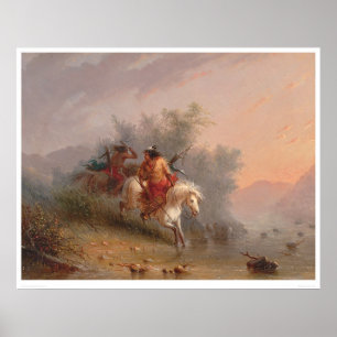 Póster Indianos do Shoshoni (1069A)
