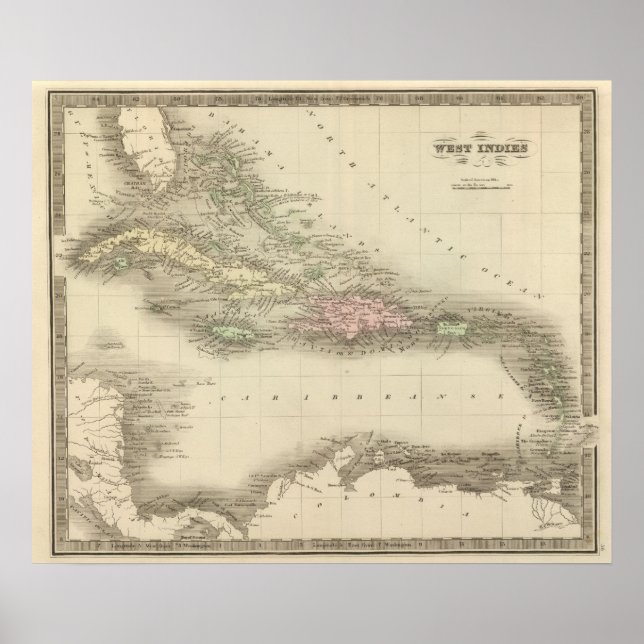 Póster Índias Ocidentais 13 (Frente)