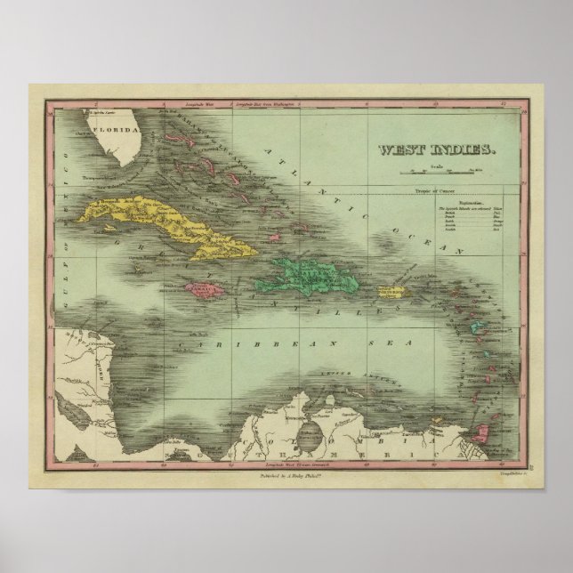 Poster Índias Ocidentais 19 (Frente)