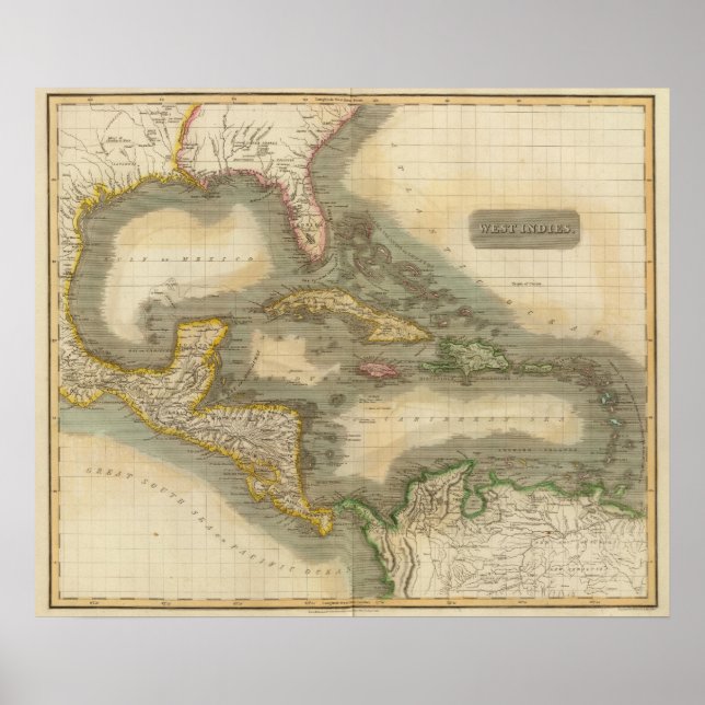 Poster Índias Ocidentais 22 (Frente)