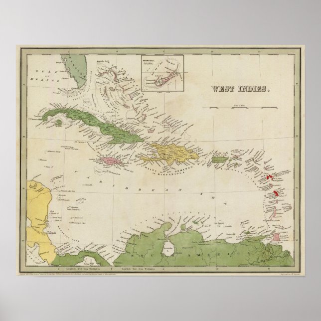 Póster Índias Ocidentais 23 (Frente)