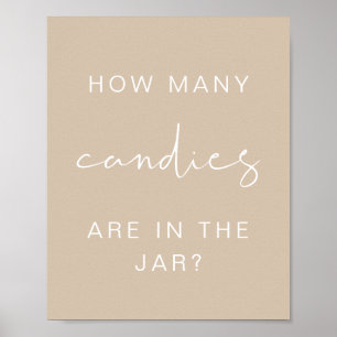 Poster INDIE Boho Quantas Candies Game