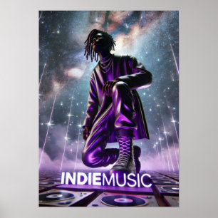 Poster indieMusic Purple-1