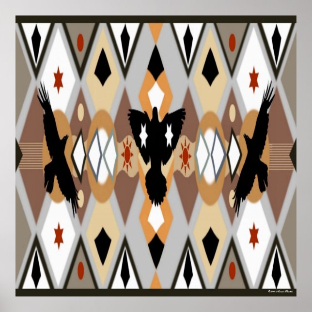 Poster Indígena Americana (Frente)