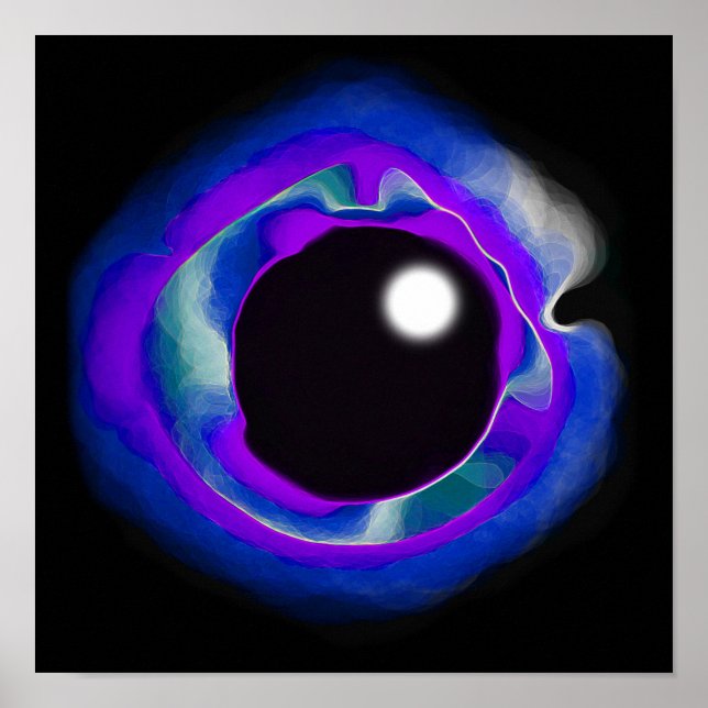 Poster Indigo Eye Void (Frente)