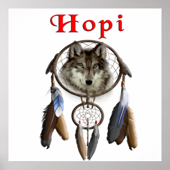 Póster índios Hopi (Frente)