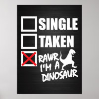 Individual. Comprometido. RAWR Eu sou um dinossaur