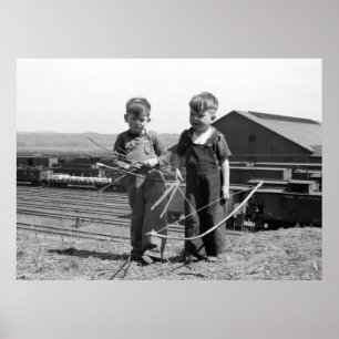 Póster Indo Caça: 1930