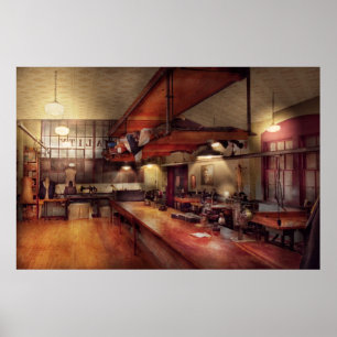 Póster - Industrial - roupa feita costurada Sewing