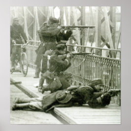 Póster Infantaria belga