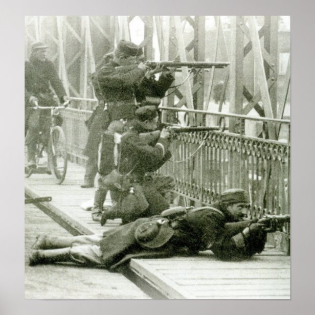 Póster Infantaria belga (Frente)