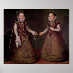 Poster Infantas Isabella Clara Eugenia