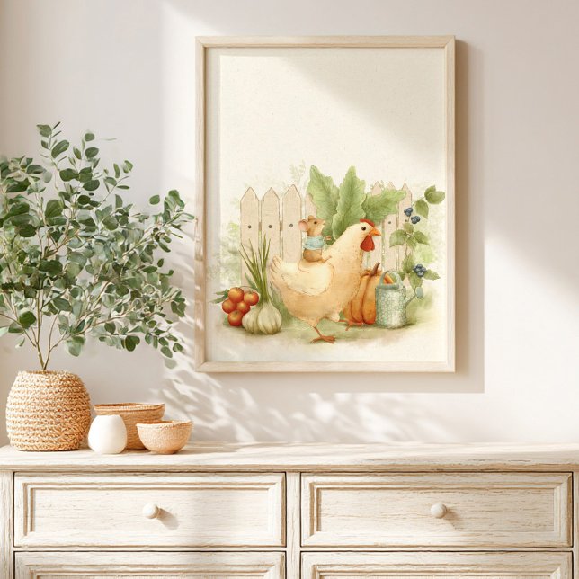 Poster infantil Conto de Fadas Jardim Caprichoso (Criador carregado)