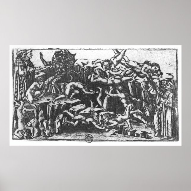 Poster Inferno, da "Comédia Divina" (Frente)