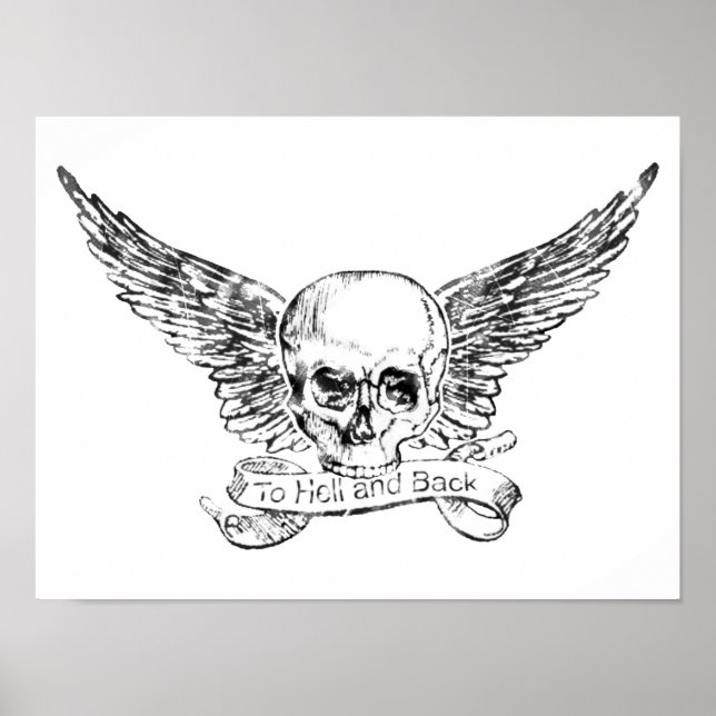 Póster Inferno e Volta (Frente)