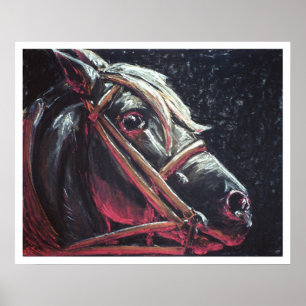 Póster Inferno Horse