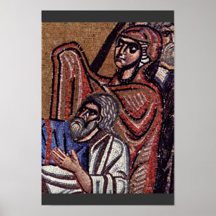 Poster Inferno por Meister Der Nea-Moni-Kirche em Chios