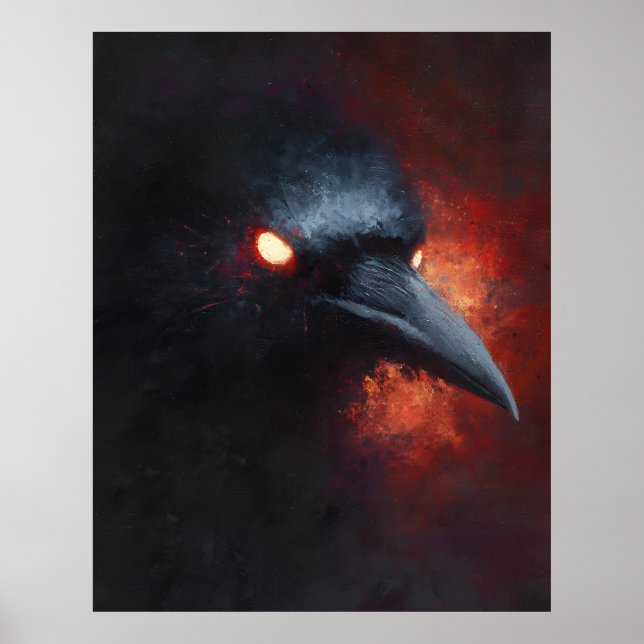 Poster Inferno Raven Profile (Frente)