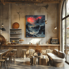 Póster Infierno Cósmico y Desolación