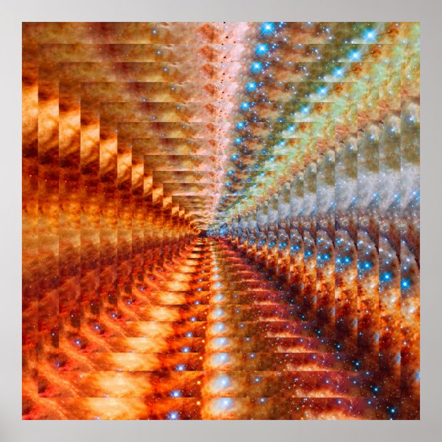 Póster Infinidade de estrelas (Frente)