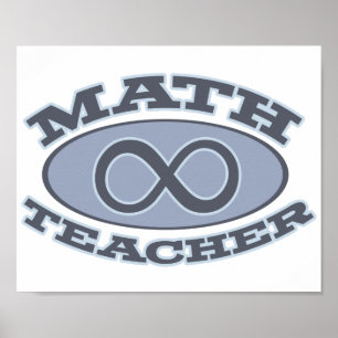 Póster Infinidade de Professores de Matemática