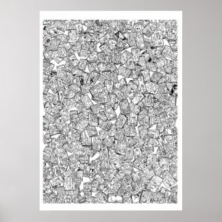 POSTER INFINIDADE DO HISTÓRIA EM QUADRINHOS