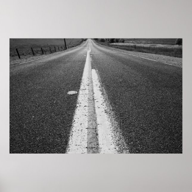 Poster Infinita de Estrada, Impressão (Frente)