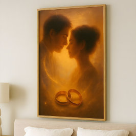 Poster Infinite Promise – Romantic Celestial Design