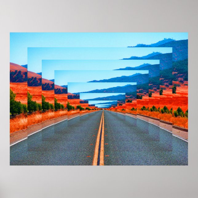 Póster Infinity Road (Frente)