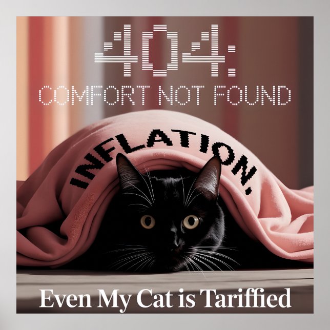 Poster Inflation Got You Down? This Cat Feels You (Frente)