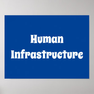 Poster Infraestrutura humana