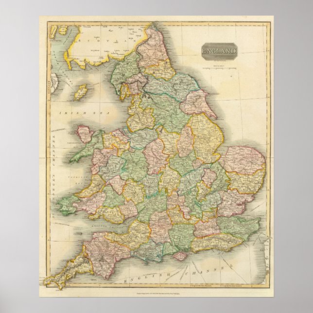 Poster Inglaterra (Frente)