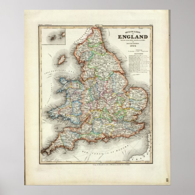 Póster Inglaterra 2 (Frente)