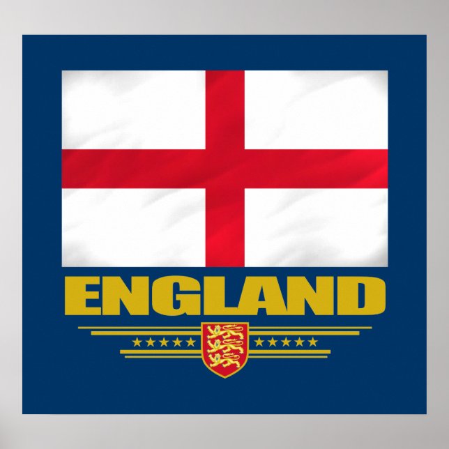 Póster Inglaterra 2 (Frente)