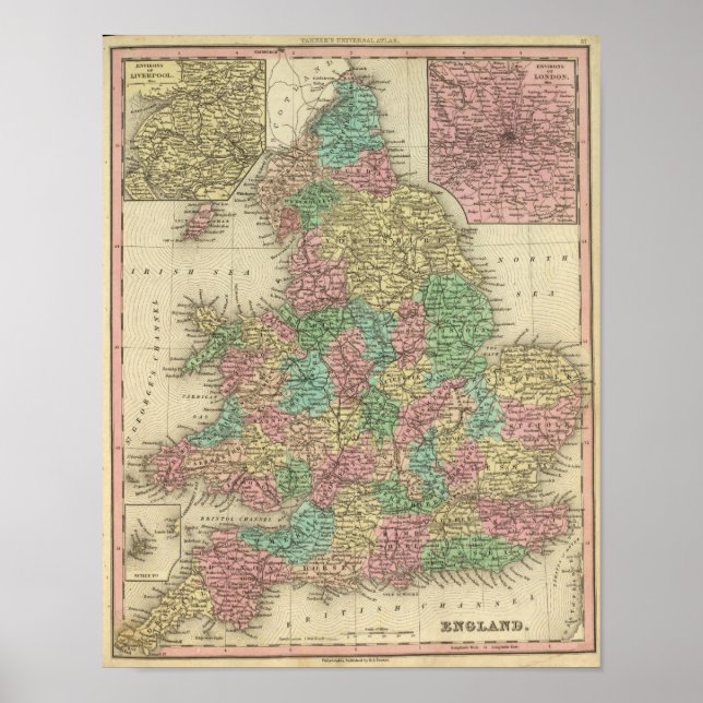 Póster Inglaterra 6 (Frente)